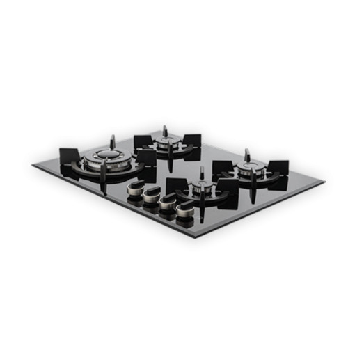 اجاق گاز صفحه ای توکار چهار شیشه مشکی بهینی مدل HS402